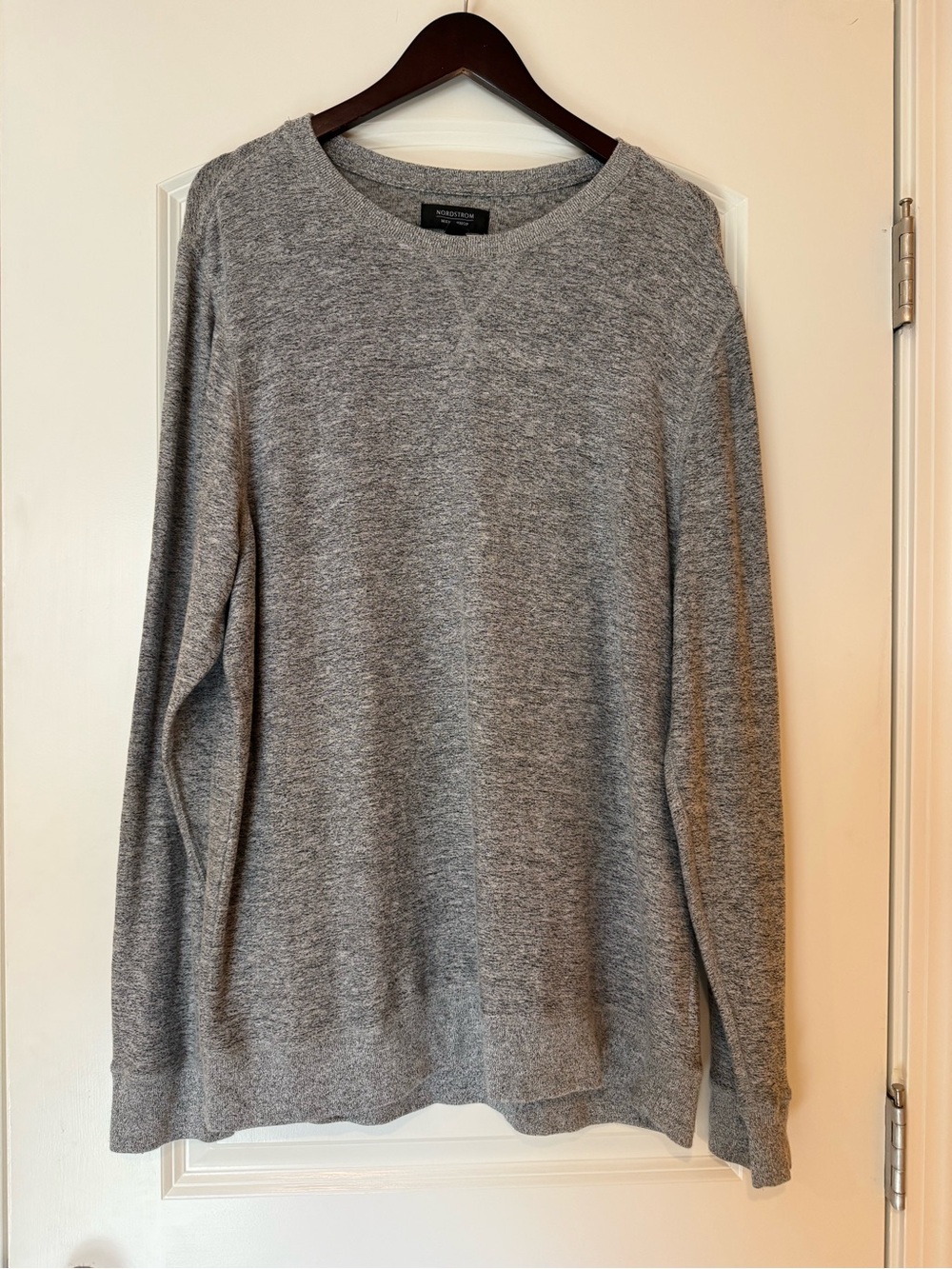 Nordstrom Men’s Shop Gray Crewneck Shirt Size XL